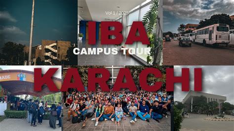 Tour Of Iba Karachi Main Campus Hustle And Bustle Of Iba Youtube