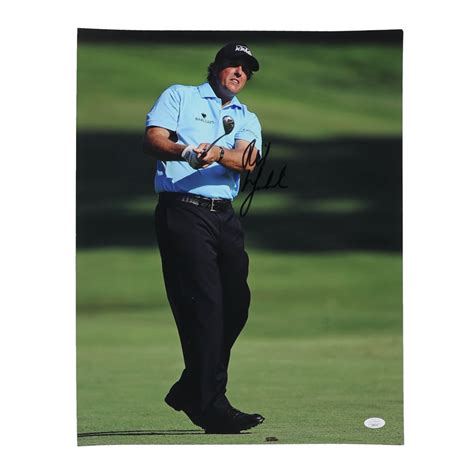 Phil Mickelson Signed 16x20 Photo Jsa Pristine Auction