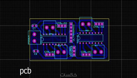 تصميم دوائر كهربيه Pcb تصميم دائرتين مقابل 5 خمسات