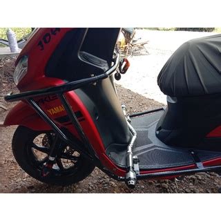 YAMAHA MIO GRAVIS CRASH GUARD HALF DESIGN Shopee Philippines