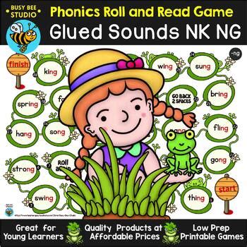 Ng Nk Glued Sounds Low Prep Games By Busy Bee Studio Tpt