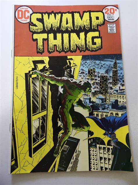 Swamp Thing 7 1973 FN Condition Comic Books Bronze Age DC