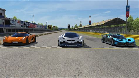 Devel Sixteen Vs Bugatti Bolide Vs Koenigsegg Jesko Absolut At Monza