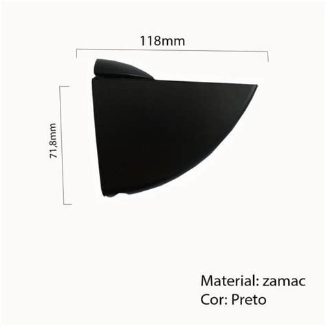 Uni Suporte Tucano Grande Preto Prateleira Vidro Madeira Madeiramadeira