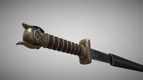 Kazakh sword "Dem animation" - 3D model by DEM animation (@sultantesla ...