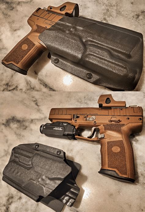 Had A Custom Holster Made For My Fn 57 Mrd Merry Christmas Rgunporn