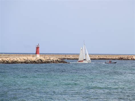 South And East Coasts Of Spain Puerto De Denia Dique Sur Head Light