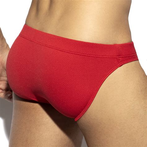 Bikini De Bain Pique Rouge Es Collection Vente Slip De Bain H