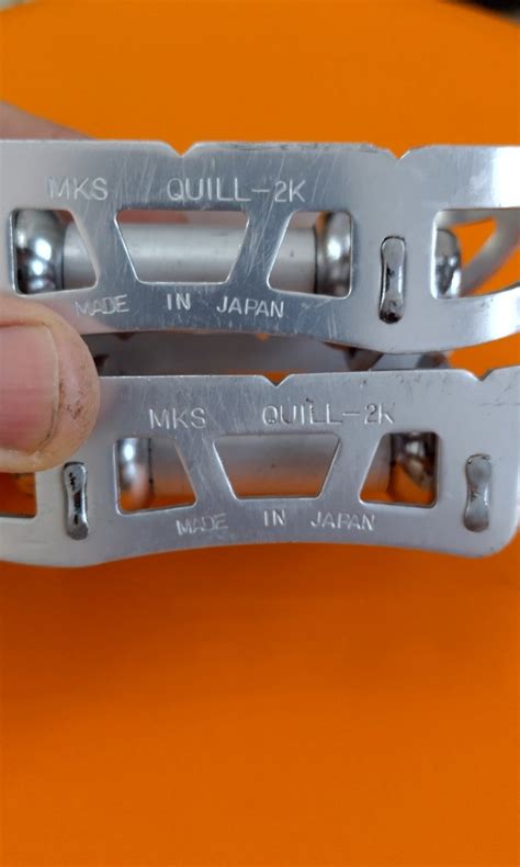 Vintage MKS Quill 2K Pedals Sports Equipment Bicycles Parts