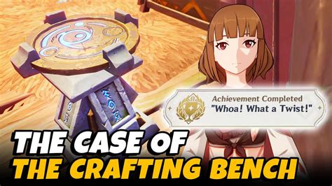 The Case Of The Crafting Bench Natlan Quest Genshin Impact Youtube