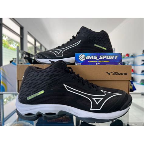 Jual Mizuno Wave Lightning Z7 Mid Original Sepatu Voli WLZ 7 Mid