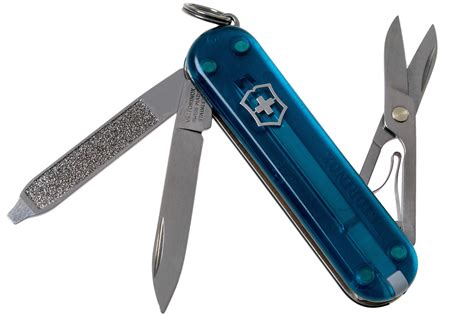 Victorinox Classic Sd Translucent Colours Sky High T G Swiss