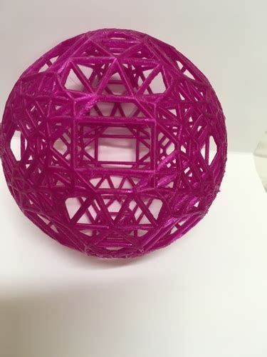 3D Printed Hyperbolic polytope for d=-11782 by Herbert Gangl | Pinshape