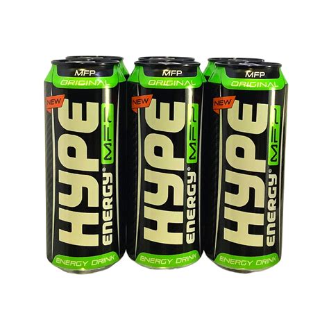 hype energy drink original  ml