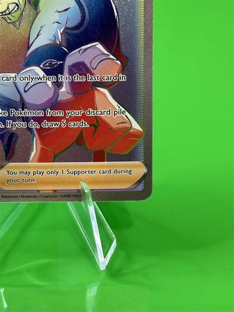 Pok Mon Rapid Strike Style Mustard Battle Styles Secret Rare Full Art