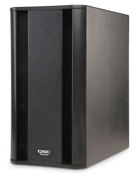 Qsc Ksub 2 Way Powered Loudspeaker Sub With Dual 12in Drivers 1000w