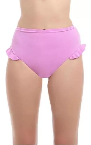 Bikini Calz N Con Vuelos Morado Cuotas Sin Inter S