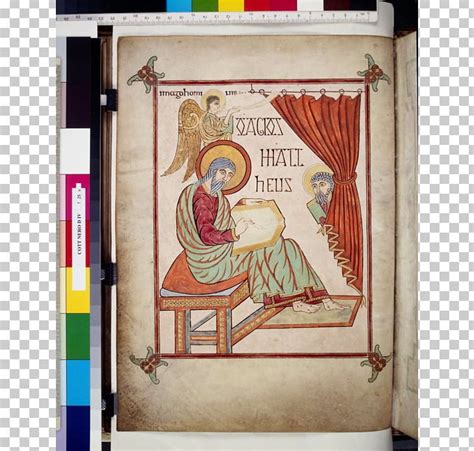 Lindisfarne Gospels Gospel Of Matthew Synoptic Gospels PNG Clipart