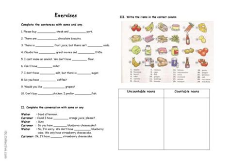 136 Some Or Any English Esl Worksheets Pdf And Doc