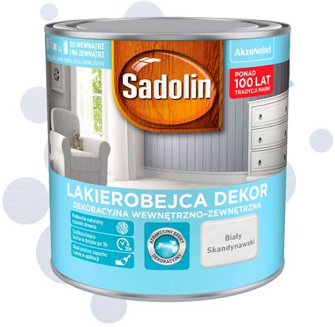 Sadolin Lakierobejca Dekor Bia Y Skandynawski L Z Bejce