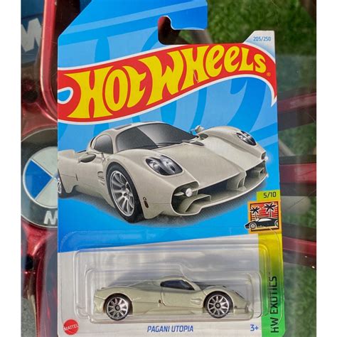 Hot Wheels Pagani Utopia HW Exotics Lacrado Shopee Brasil