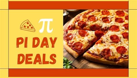 Pi Day 2024 The Best Freebies And Deals For Pizza Pies And More On 3