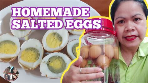 Easy Homemade Salted Eggs Life In Korea Youtube