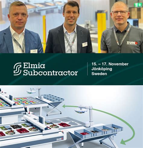 Elmia Subcontractor Fair Zund Skandinavien Aps