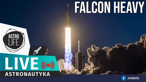 Start Falcona Heavy z satelitą GOES U możliwe obłoki srebrzyste