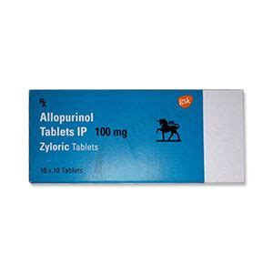 Buy Zyloric 100mg Allopurinol Tablet Online at Wholesale Price