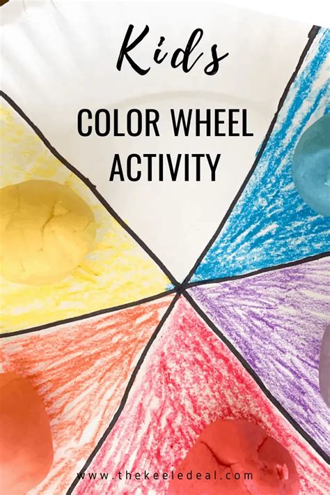 Play-Doh Color Wheel Project for Kids - The Keele Deal