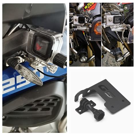 Wholesale Motorcycle Front Left Bracket Support For Bmw R1200gs R1250gs For Go Pro Dash Cam