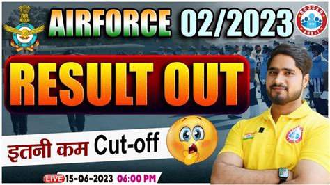 Airforce 02 2023 Result Out Airforce X Y Group Result Agniveer