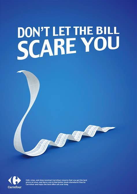 Carrefour: Don't Let The Bill • Ads of the World™ | Part of The Clio