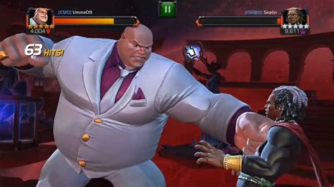 5 Star Kingpin Gameplay Marvel Contest Of Champions Youtube