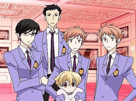 Mori Honey Kaoru Hikaru And Kyoya Ouran High School Host Club Host