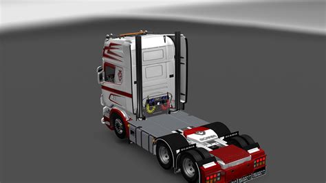 Scania Rjl Sundby Transport Skin Mod Ets2 Euro Truck Simulator 2 Mod