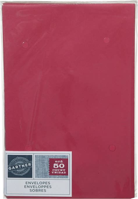 Amazon.com : Red A9 Envelopes - 50 Count : Office Products