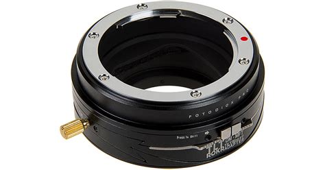 Fotodiox Pro Tlt Rokr Tilt Shift Lens Mount Tltrokr Om Mft B H