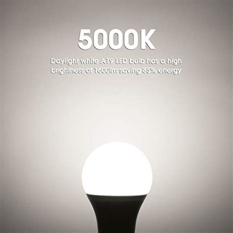 Lohas Led Light Bulbs 150w Equivalent Daylight White 5000k Dimmable