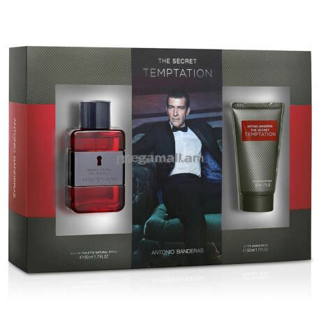 Set Para Hombre Antonio Banderas Perfume The Secret Temptation EDT 50