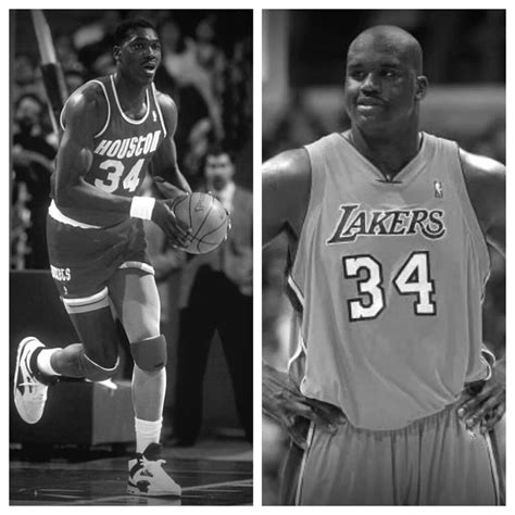 Hakeem Olajuwon Vs Shaquille O Neal Stats Comparison Career All Time