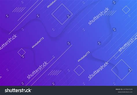 Abstract Blue Purple Gradient Modern Geometric Stock Vector (Royalty Free) 2175637229 | Shutterstock