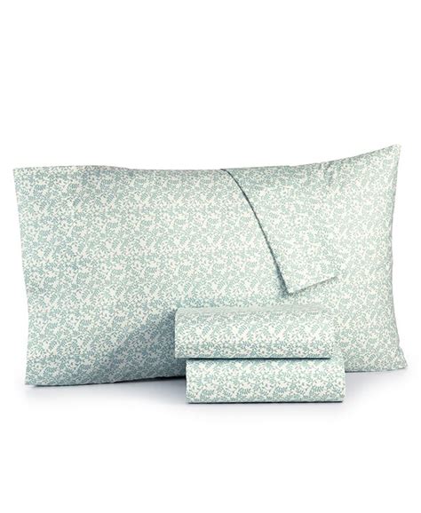 Martha Stewart Collection Closeout 3 Pc Printed Microfiber Twin Xl