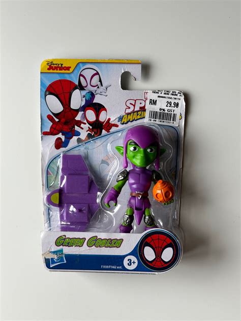 Green Goblin of Spidey and his Amazing Friends, Hobbies & Toys, Toys & Games on Carousell