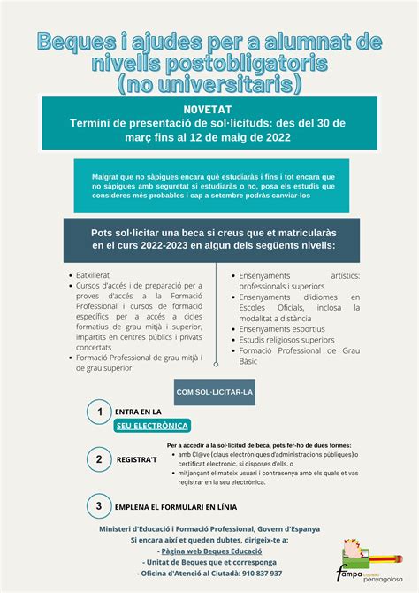 Se Abre El Plazo Para Pedir Las Becas Y Ayudas Para Alumnado De Niveles