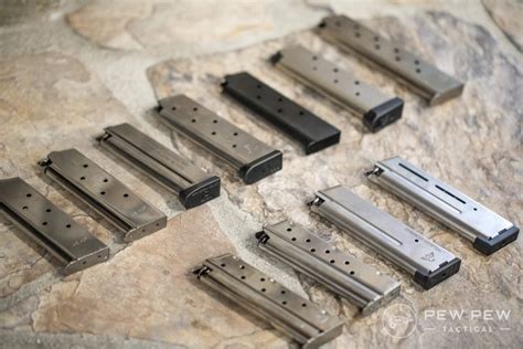 6 Best 1911 Magazines 45 Acp And 9mm Pew Pew Tactical