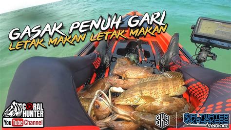 GASAK IKAN FRENZY SAMPAI TAK CUKUP GARI CHV053 KAYAK FISHING