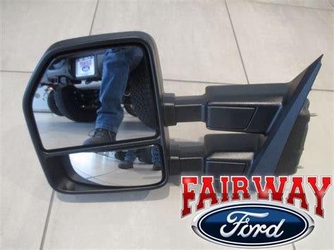 2021 2022 2023 F 150 Oem Genuine Ford Power Trailer Tow Mirrors Manual Fold W Camera Blis