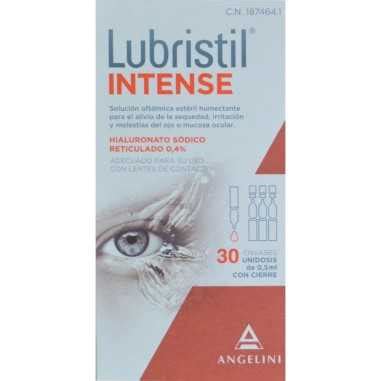 Lubristil Intense Soluci N Oft Lmica Envases Unidosis